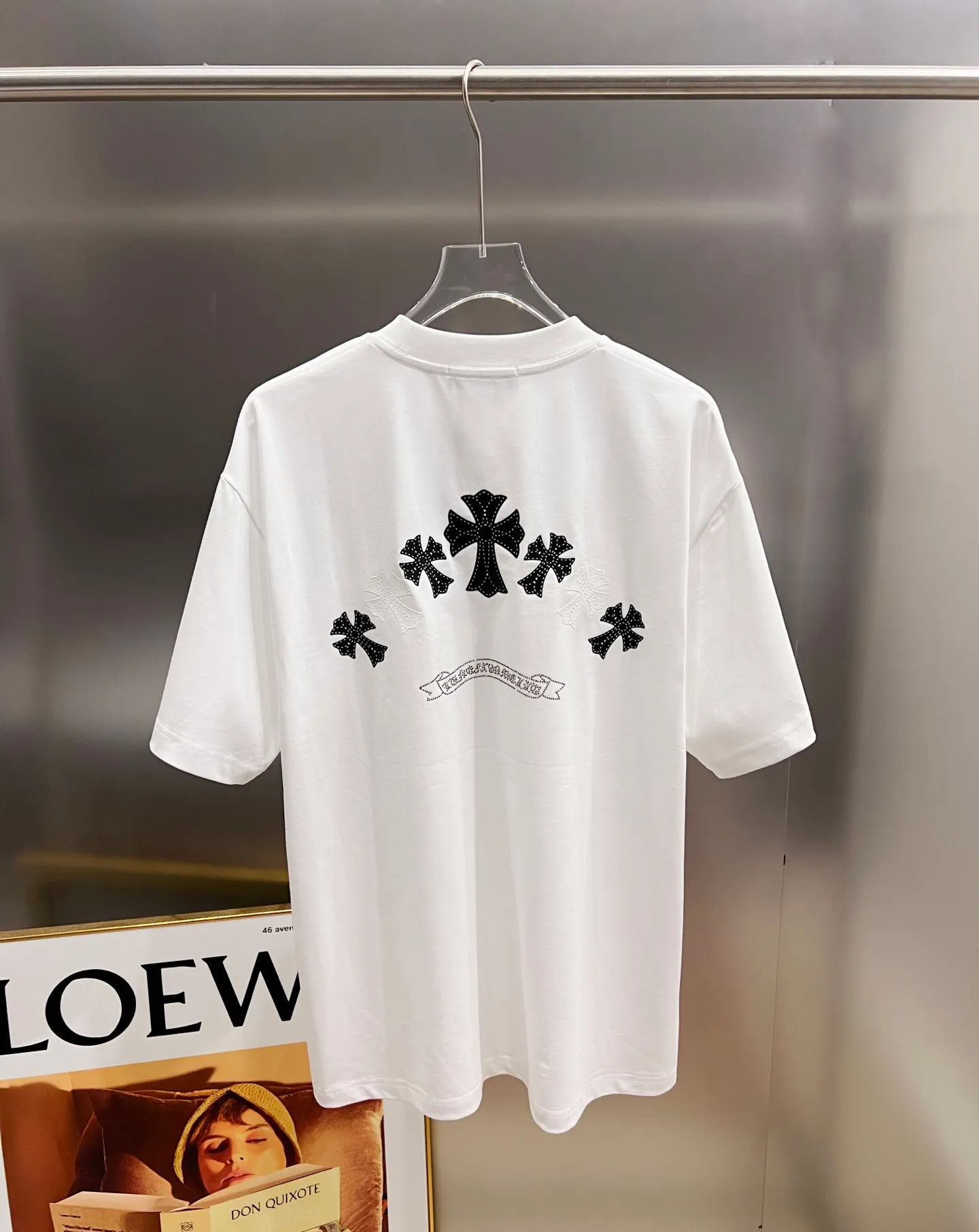 CH 2026 New Arrival T + Same Style Size S M L XL XXL Black White Gray